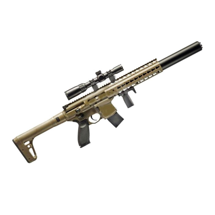 Pack Carabine à plombs Sig Sauer Mcx CO² + Lunette 1-4x24 WR - Cal.