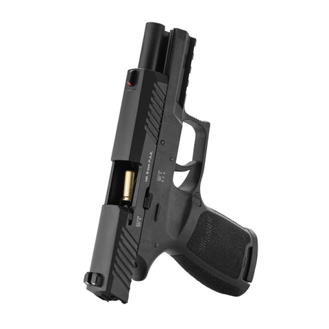 Pack pistolet à blanc Sig Sauer P320 - 9 mm PAK et accessoires