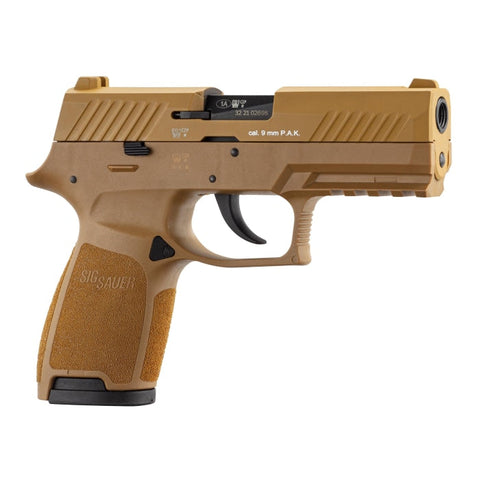 Pack pistolet à blanc Sig Sauer P320 - 9 mm PAK et accessoires