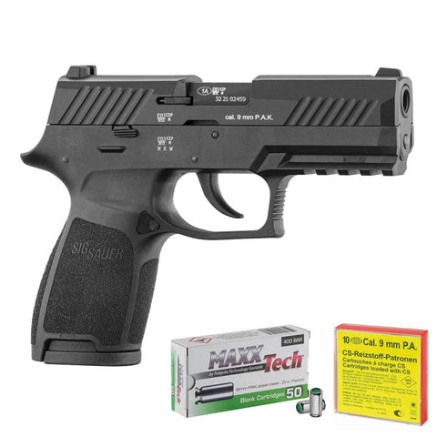 Pack pistolet à blanc Sig Sauer P320 - 9 mm PAK et accessoires