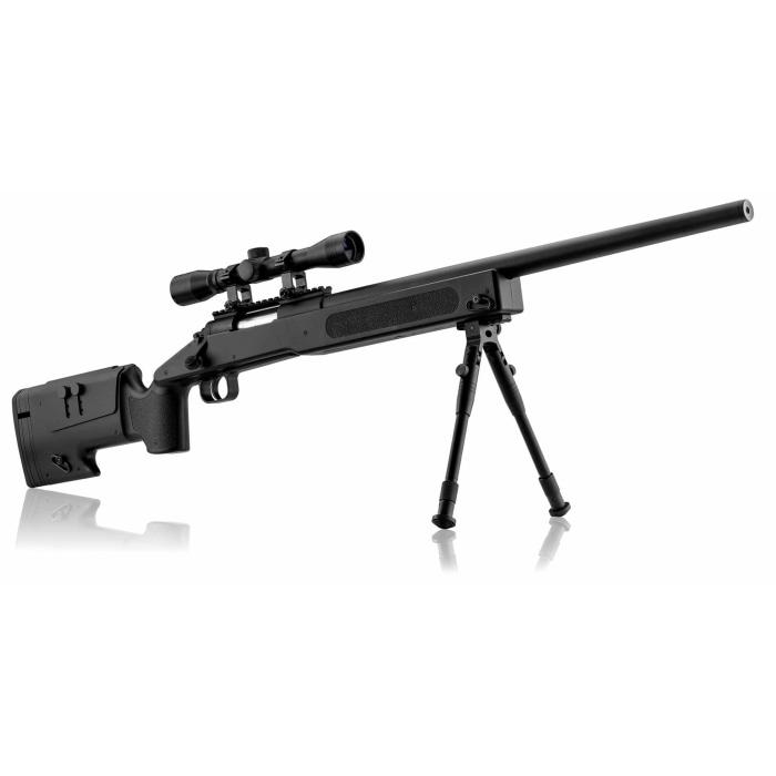 Pack sniper type M40 ressort 1. 9j + bi-pied + lunette 4x32 PCKLR1051