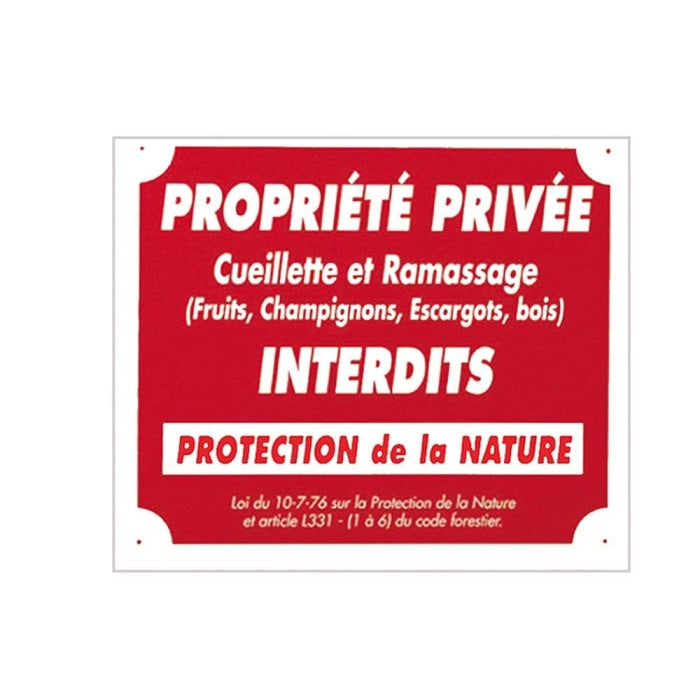 Panneaux Akilux Europarm ’ Propriété privée cueillette.. ’ 30