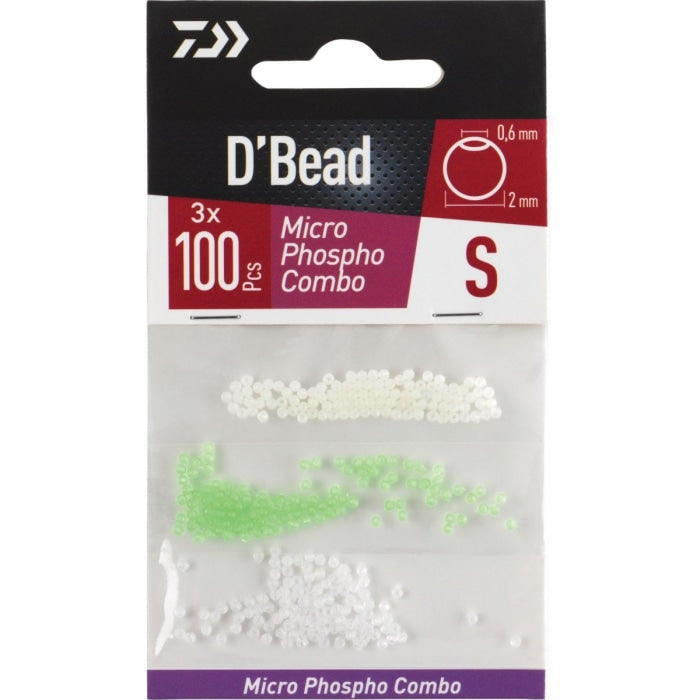 Perles Micro Beads Kit 3 couleurs Daiwa D’Bead PE257558
