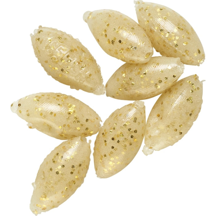 Perles ovale Daiwa siliconées - Par 15 PE403979