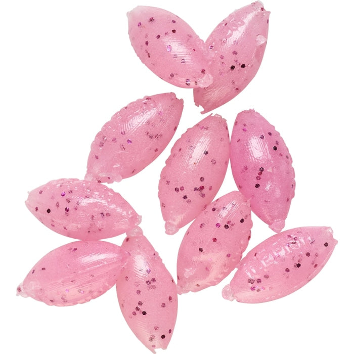 Perles ovale Daiwa siliconées - Par 15 PE403993