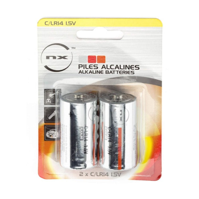 Piles alcalines Nx Ready C/LR14 - 1.5 V LC513