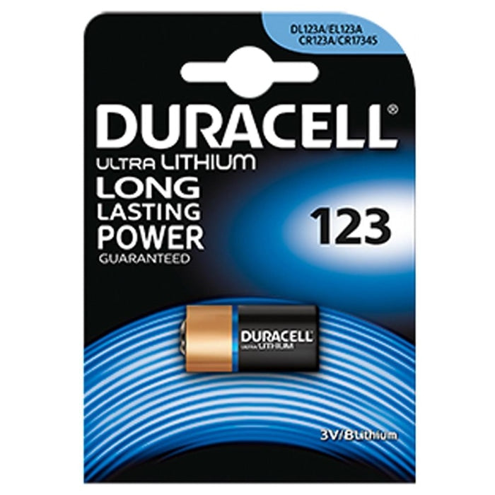 Piles Duracell CR123 - 3V LC415D