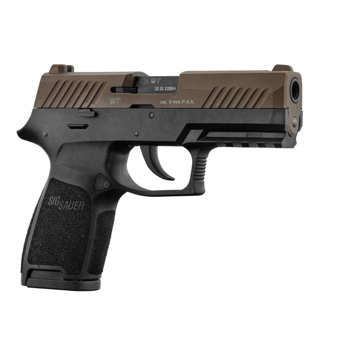 Pistolet à blanc Sig Sauer P320 Noir - 9 mm PAK Midnight Bronze ACP677