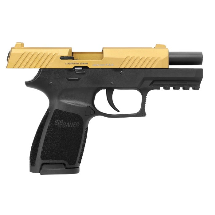 Pistolet à blanc Sig Sauer P320 Noir/Gold - 9 mm PAK ACP673