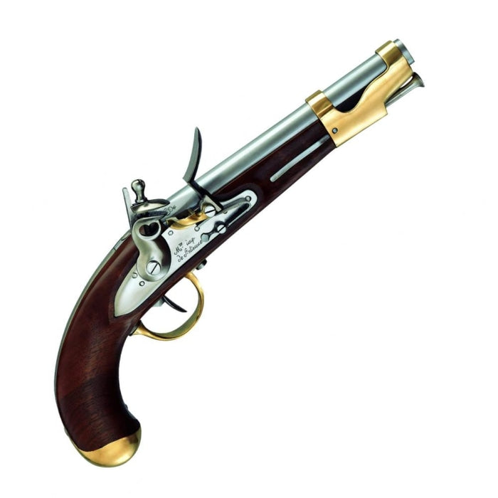 Pistolet à poudre noire Davide Pedersoli AN IX à silex - Cal. 69 pn