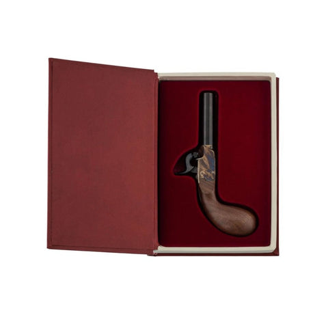 Pistolet à poudre noire Davide Pedersoli Derringer Liegi en coffret