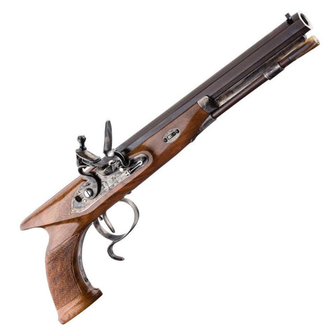 Pistolet à poudre noire Davide Pedersoli Tatham & egg à silex