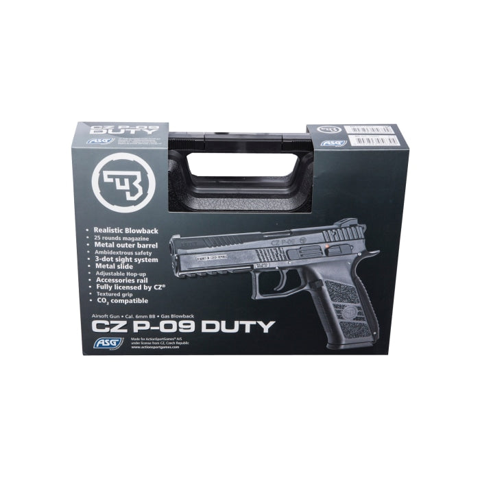 Pistolet ASG CZ P09 Gaz Deluxe - Cal. 6mm 17657