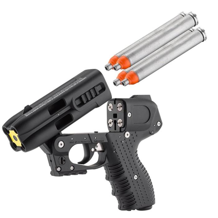 Pistolet lacrymogène Piexon JPX4 Pro + laser JPX151L