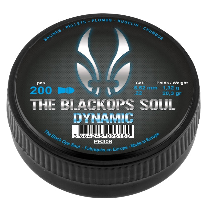 Plombs BO Manufacture The Black Ops Soul Dynamic - Cal. 5.5mm PB306