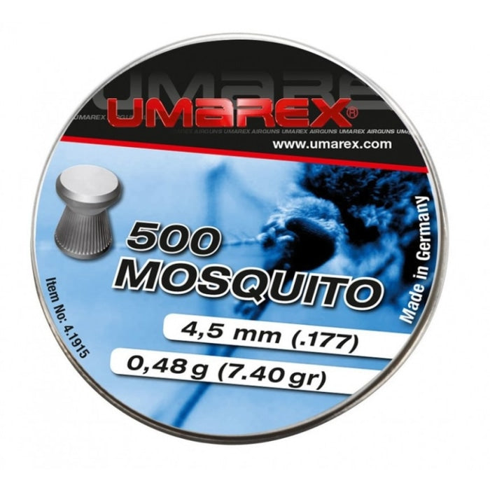 Plombs Mosquito Umarex plat - Cal 4.5 mm - Par 500 4.1915