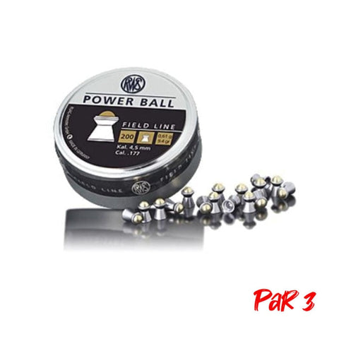 Plombs RWS Power Ball 0.61 g - Cal. 4.5 2318605P3