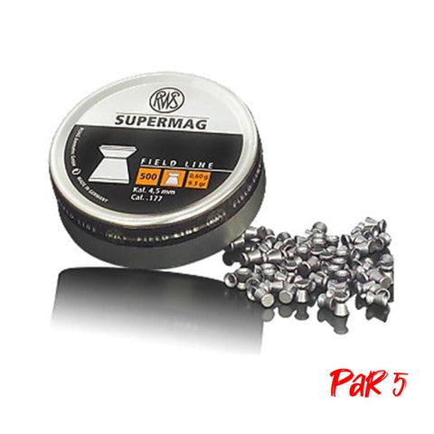 Plombs RWS supermag 0.60 g - Cal. 4.5 2136759P5