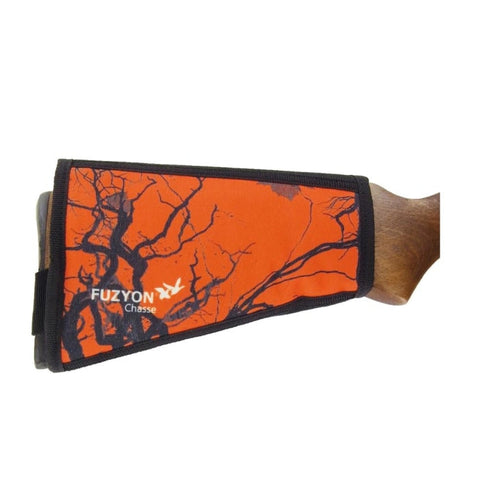 Protection de crosse Fuzyon camo orange et noir TRM81