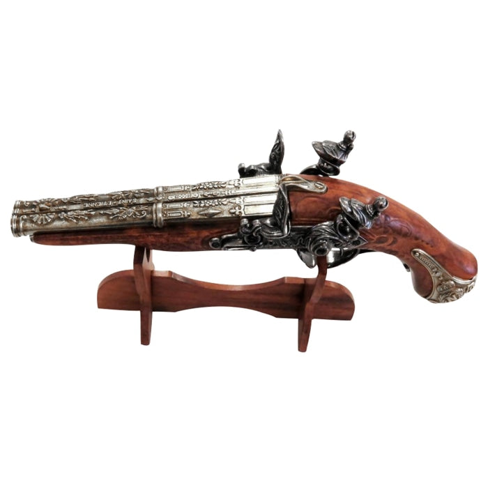 Réplique décorative Denix De pistolet français à 2 canons 1806 CD1026
