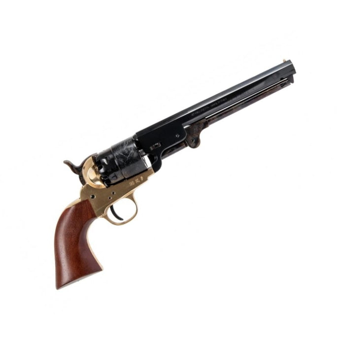 Revolver Pietta 1851 Navy Yank acier Sheriff gravé - Cal. 44 YASOS44