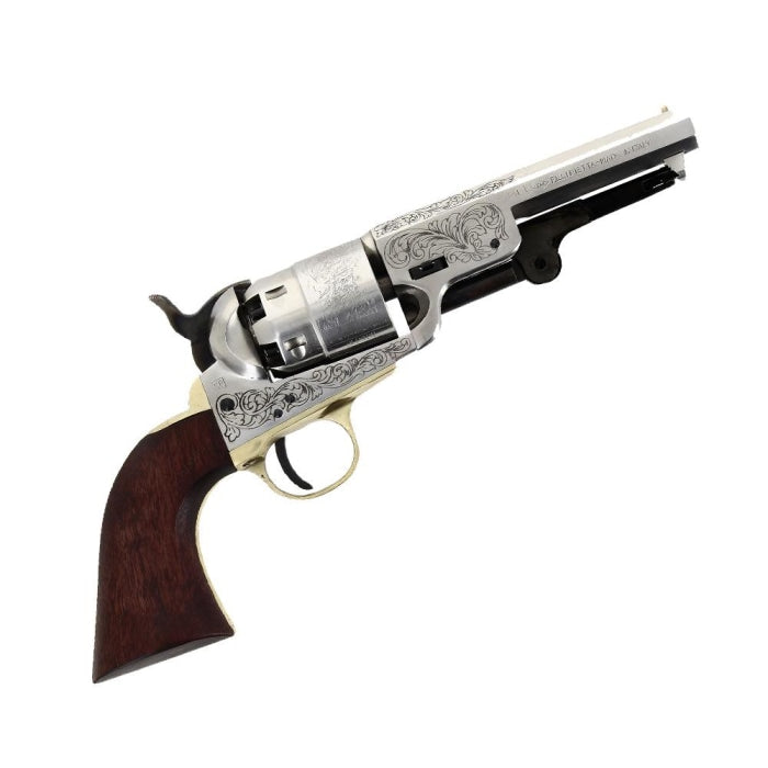 Revolver Pietta 1851 Navy Yank Yankee gravé YEE36