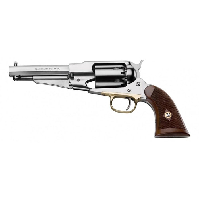 Revolver Pietta 1858 Rm inox Sheriff quadrillée - Cal. 44 RGSSH44LC