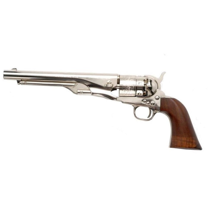 Revolver Pietta 1860 Army acier Nickelé - Cal. 44 CASN44