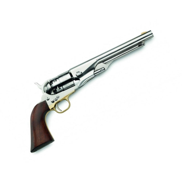 Revolver Pietta 1860 Army Old silver pontet laiton - Cal. 44 CASOS44