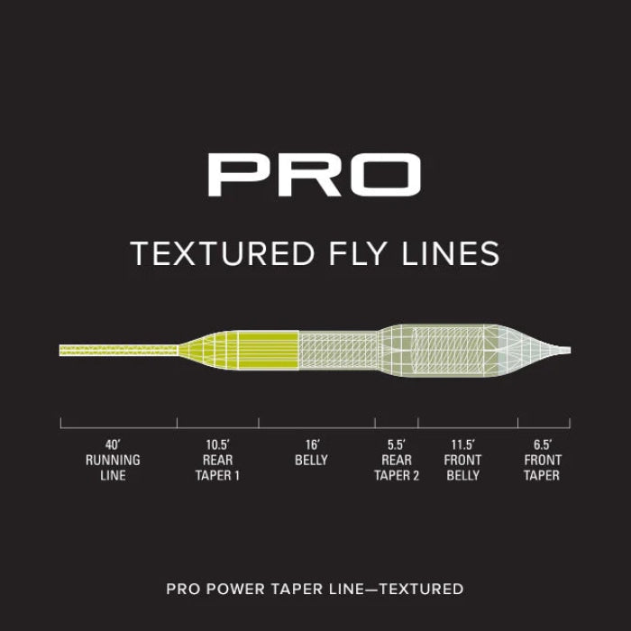 Soie Orvis Pro Power Taper Textured OR2SK32104