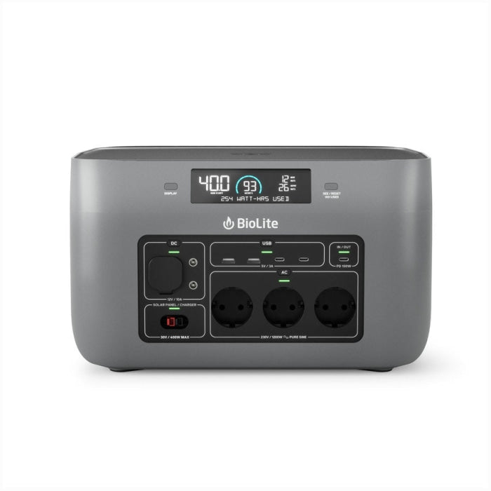 Station Electrique portable BioLite Basecharge 1500/1521 Wh BGB0102