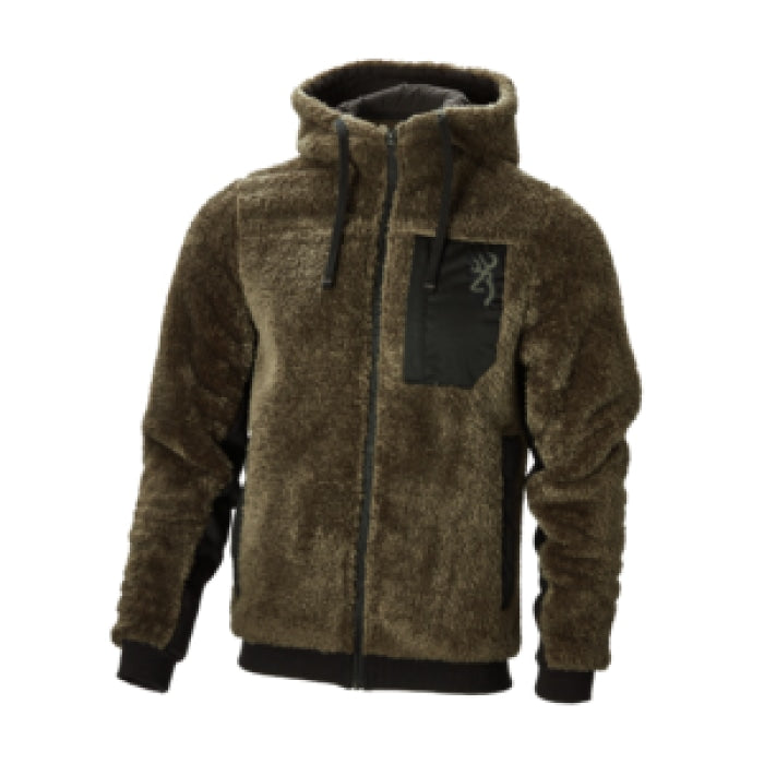 Sweatshirt Browning Warm Snap Sherpa - Vert 3018416401