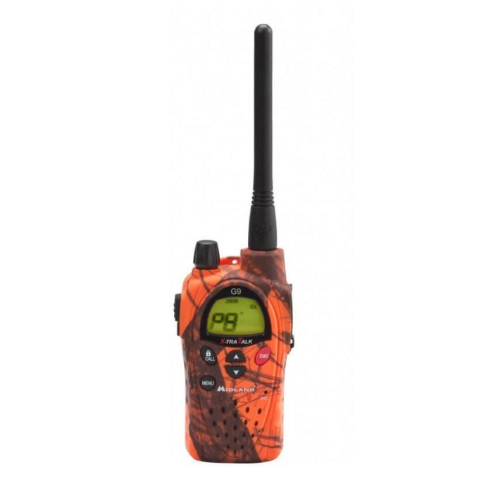 Talkie-walkie rechargeable Midland G9 Pro PMR446 - Orange CY0655