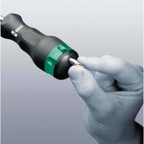 Tournevis porte embout avec magasin 6 embouts WER051610