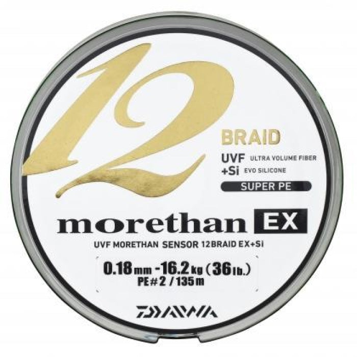 Tresse Daiwa Morethan 12 Braid Ex - 135 m 12695008