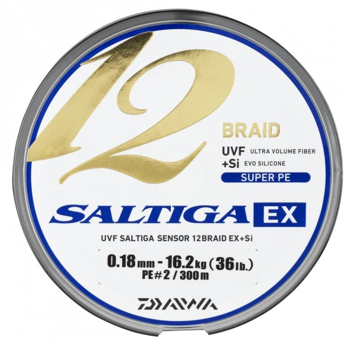 Tresse Daiwa Saltiga 12 Braid Ex - 300 m 12696316